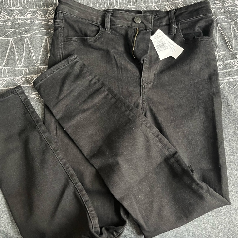 American Eagle Next Level Stretch Ripped Jeans
